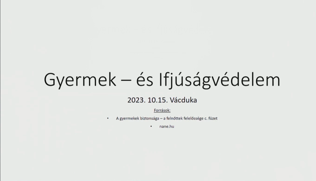 Read more about the article Gyermekvédelmi témaalkalom